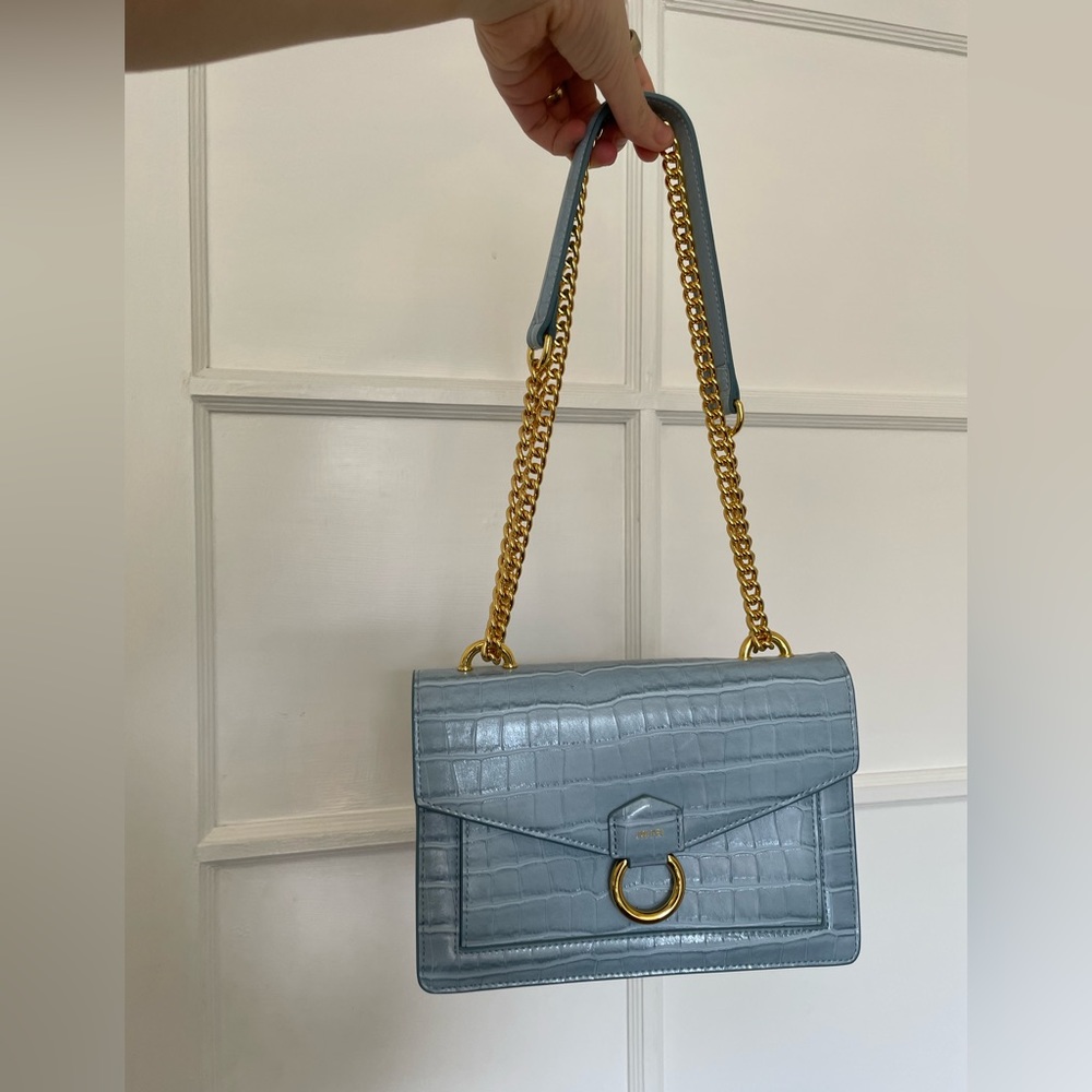 NWT JW PEI mock croc envelope cross body bag
